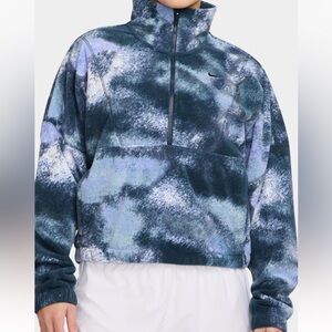 Nike One Therma-FIT Half Zip Pullover Armory Navy XL